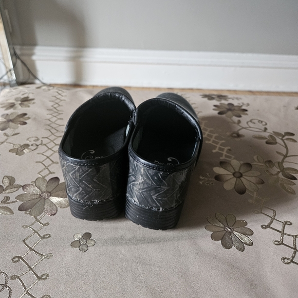 Abeo BIO System Flora Womens Gray Slip Resistant Leather Clogs Shoes Size 37 - Picture 5 of 5